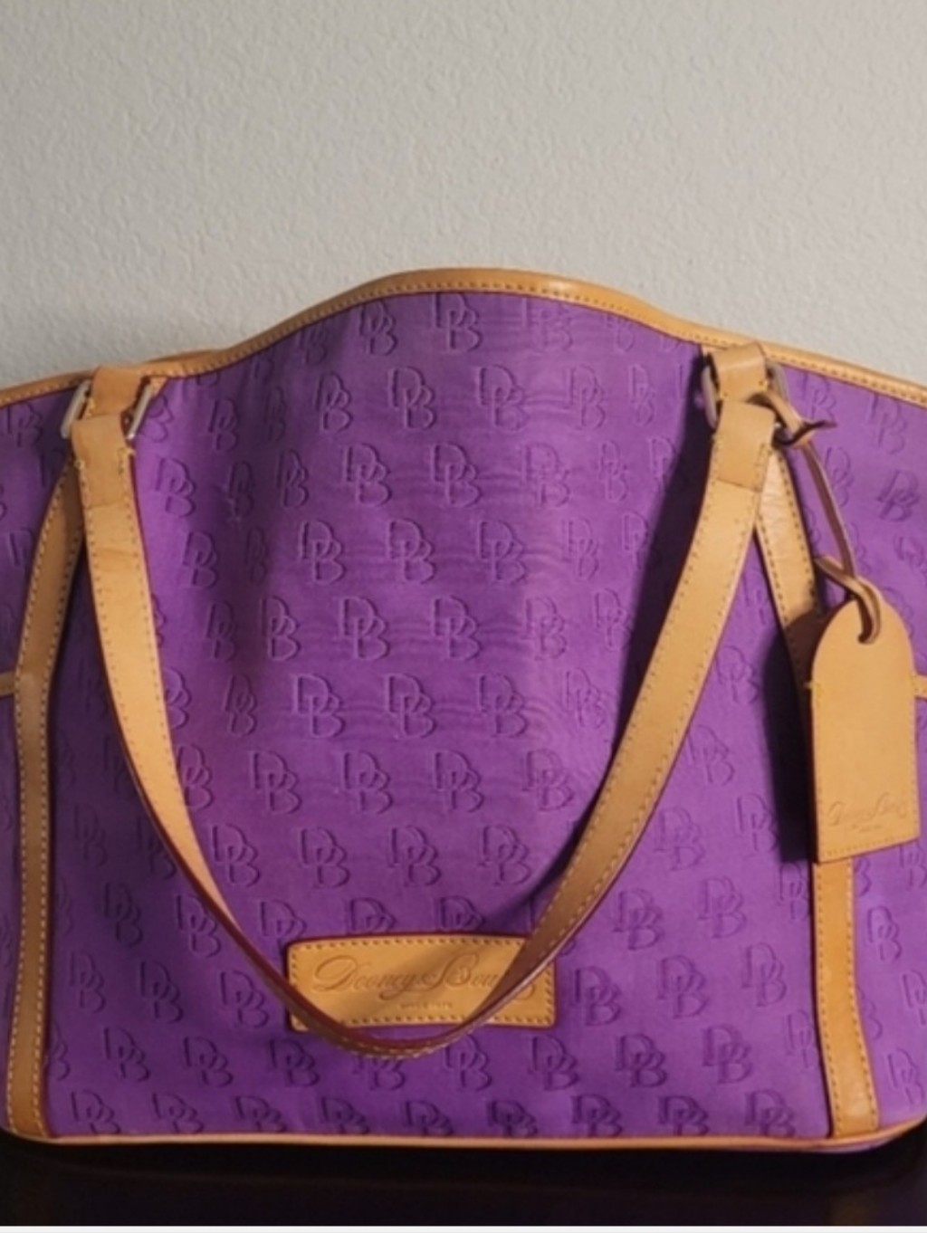 Dooney & Bourke Monogram Xl Signature Shoulder Bag
